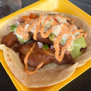 Taco Capeado de Camarón